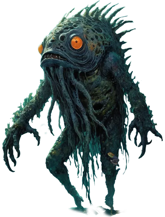 A dipiction of Dagon