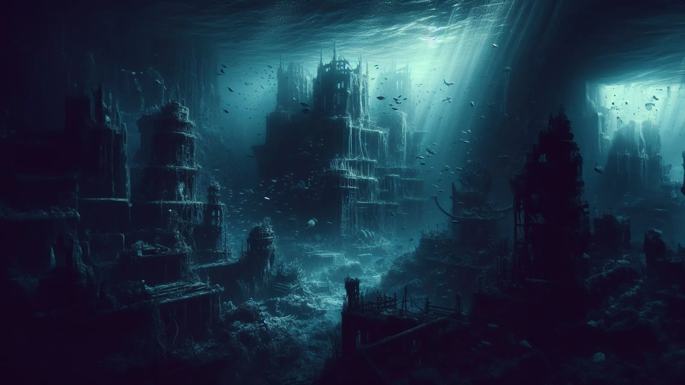 A dipiction of R'lyeh